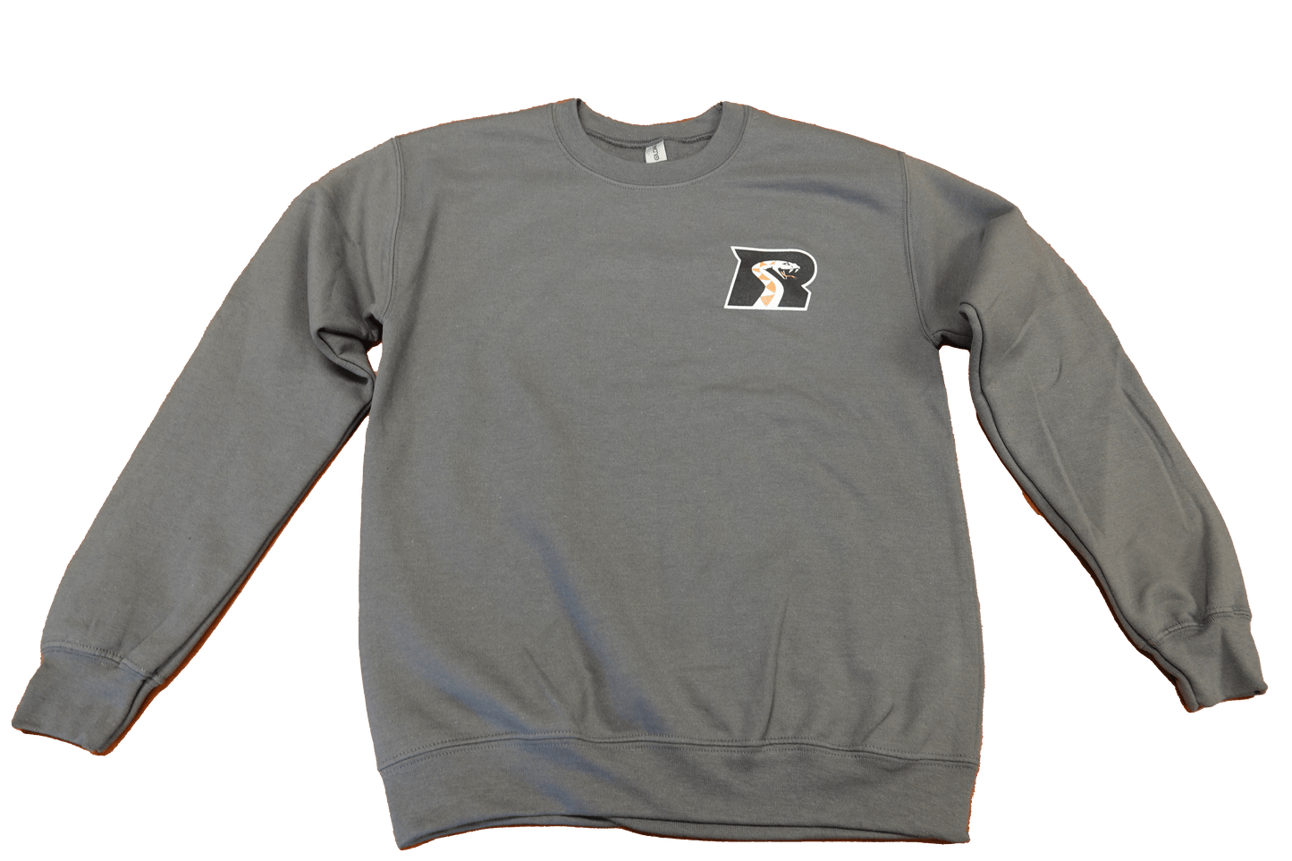 Grey Arizona Rattler Crewneck Pullover