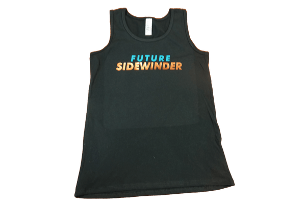 Youth Black Future Sidewinder Tank Top