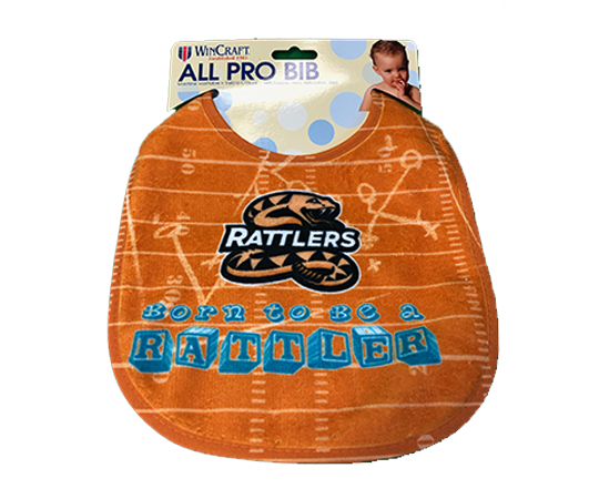 Babero de bebé Rattlers