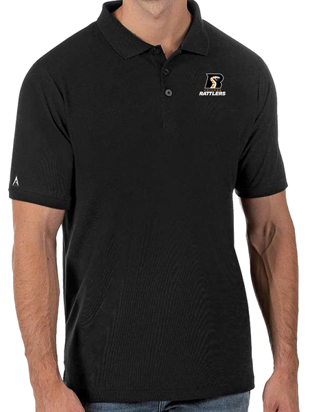 Antigua Black Polo